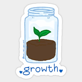 growth Sticker